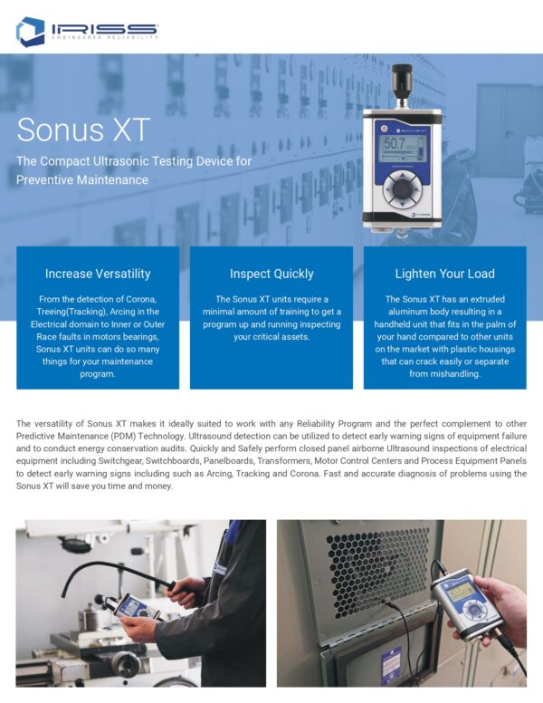 Equipo Ultrasonido Sonus XT IRISS