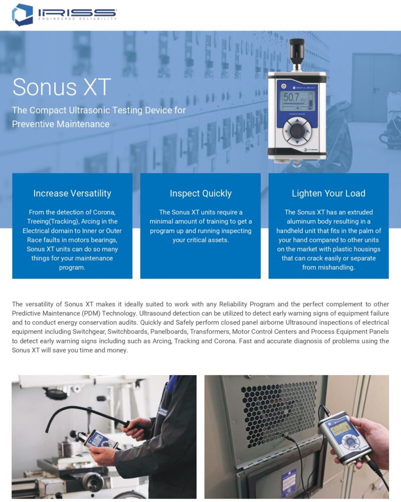 Equipo Ultrasonido Sonus XT IRISS